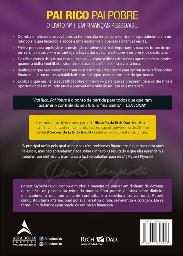 Pai Rico, pai Pobre: Edição de 20 Anos Atualizada e Ampliada - Imagem 2