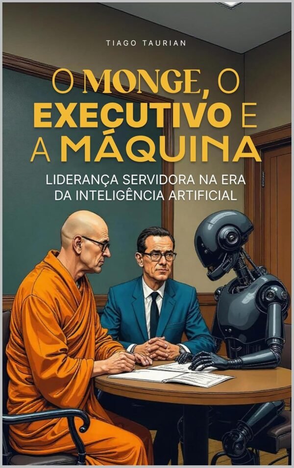 O Monge, o Executivo e a Máquina : Liderança Servidora na Era da Inteligência Artificial