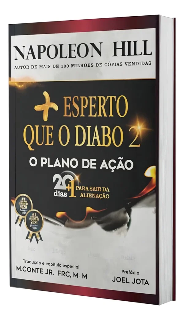 Mais Esperto Que O Diabo 2: O Plano De Ação: 20+1 Dias Para Sair Da Alienação (volume 2), De Napoleon Hill., Vol. 2. Editorial Citadel, Capa Mole, Edição 2 Em Português, 2024 - Imagem 2